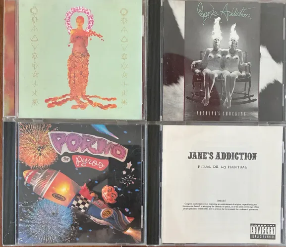 Lote de CDs Janes Addiction