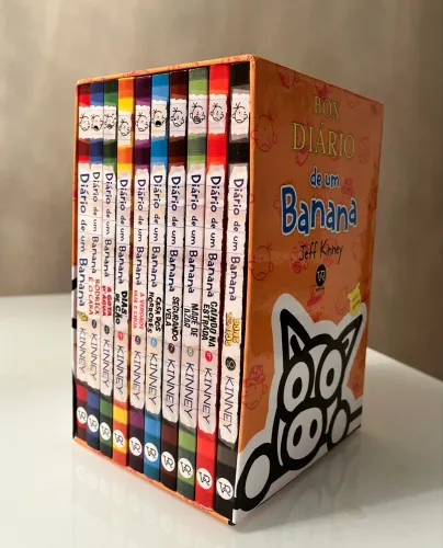 Box Diário de um Banana - Coleção Completa com 10 Livros | Excelente Estado