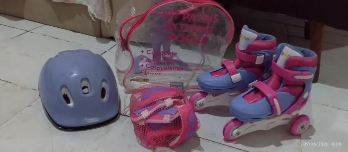 Vende-se patins seminovo tamanho do 28 ao 31