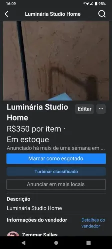 Luminária Studio Home