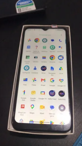 Celular moto g10 -64gb- cinza