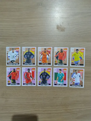 10 figurinhas legends copa do mundo 2026