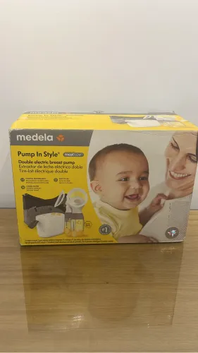 Bomba Medela, elétrica dupla e completa Pump In Style MaxFlow