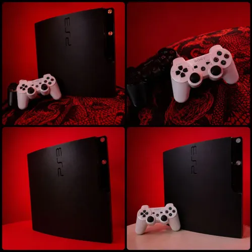 ? Playstation 3 - SLIM - DESBLOQUEADO - 512GB DE MEMORIA - 2 CONTROLES - À VISTA ?