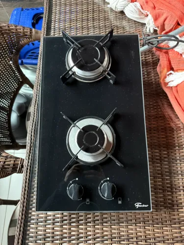 Fogão de mesa fisher 2 bocas - nunca usado