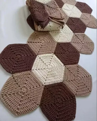 Tapete crochê lindíssimo