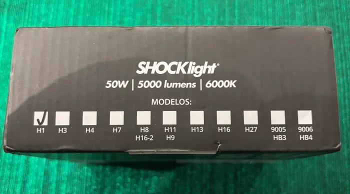 Kit Lampada Ultra Led Titanium Shocklight 10000 Lumens