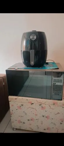 Microondas com defeito