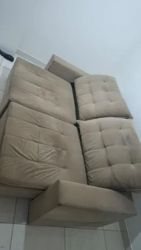 Vendo Sofá Retrátil e Paneleiro SEMI-NOVO