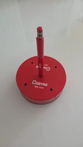 Serra copo 165mm diamantada Cortag