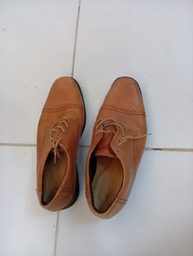 Sapato de couro masculino
