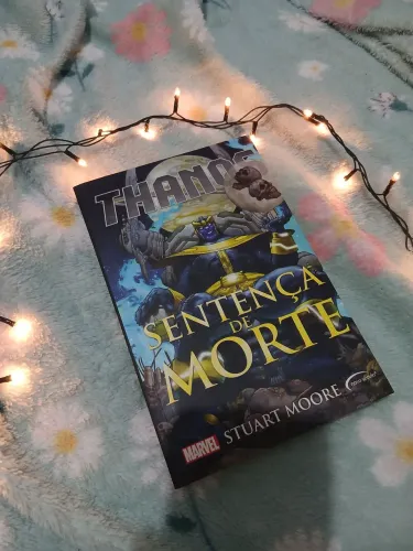 Livro: Thanos Sentença de Morte (Seminovo)