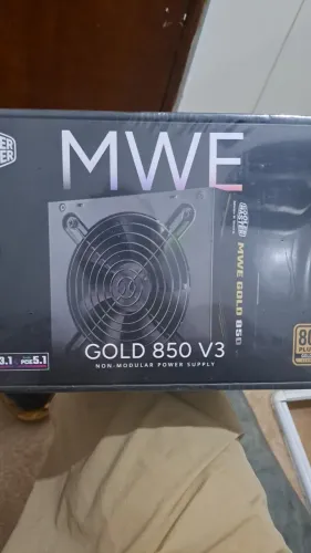 Fonte Cooler Master MWE Gold 850 V3 850W - 80 Plus Gold