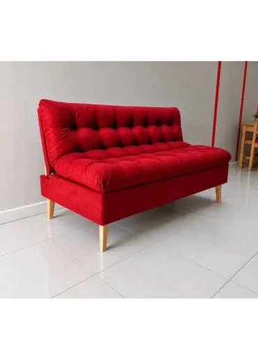 Sofá Popular Vermelho 