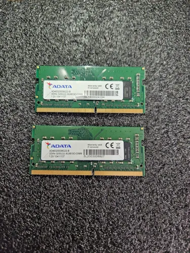 Memória RAM 16GB (2X8) ADATA 3200Mhz para notebook