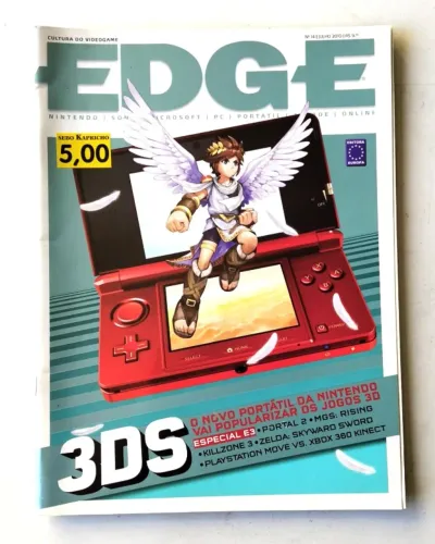 Revista Games Edge Brasil nº 14 - Destaque: Nintendo 3DS - 2010 - Usado