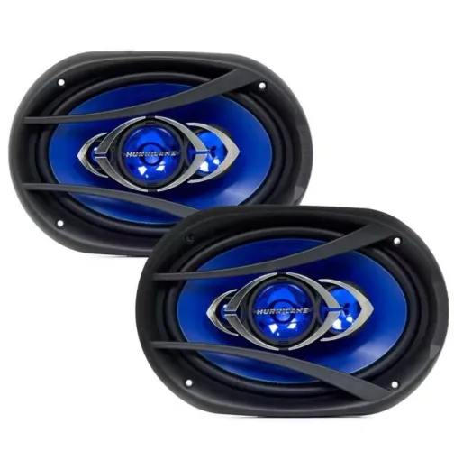 Auto falante Hurricane quadriaxial CM69 6x9 polegadas 180 RMS o par e 4 Ohms