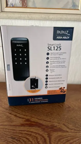 Fechadura Digital PAPAIZ SL125 De Sobrepor Resistente A Maresia