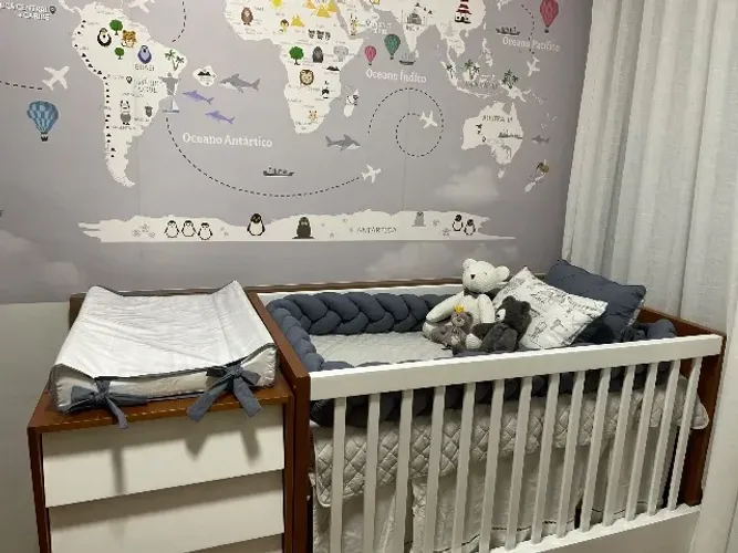Trança decorativa para berço