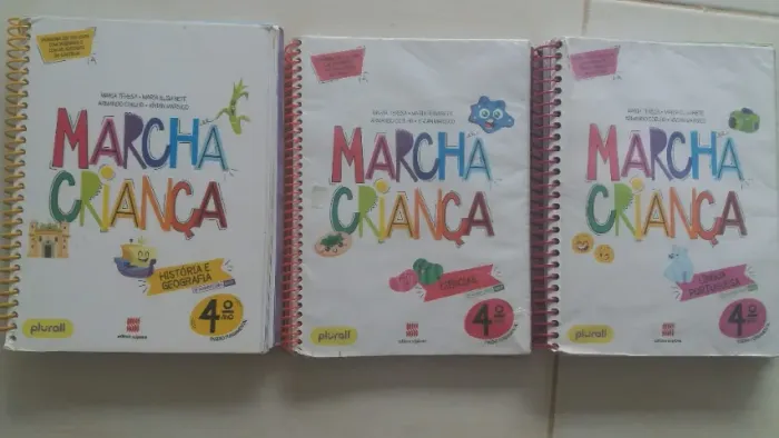Livros do 4° ano Marcha criança