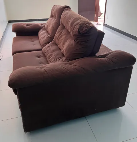 SOFÁ RETRÁTIL E RECLINÁVEL 2 LUGARES