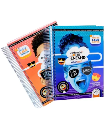 ? Kit Completo ENEM - Ideal para Aprovação ( material de qualidade com preço baixo )