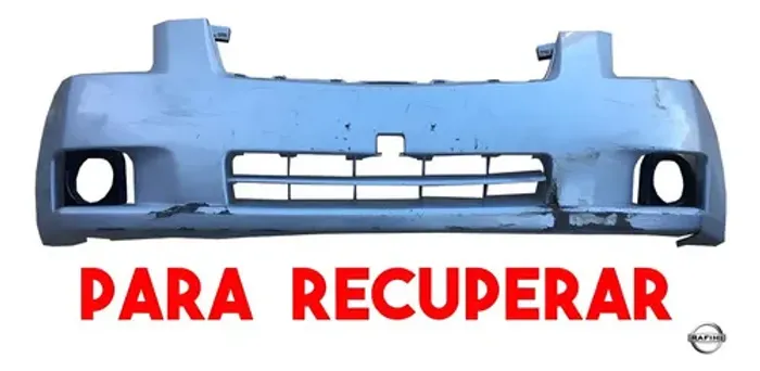 Parachoque Dianteiro Nissan Sentra 2012 Para Recuperar Prateado