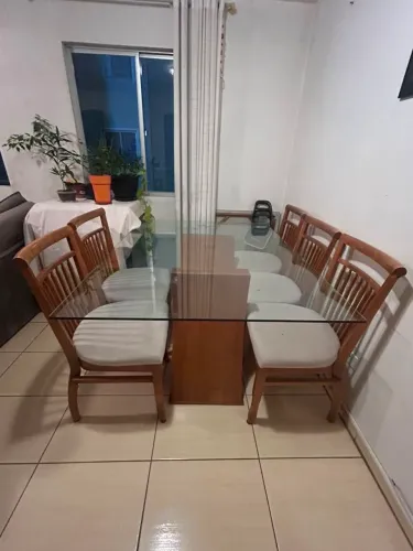 Vendo mesa 6 lugares