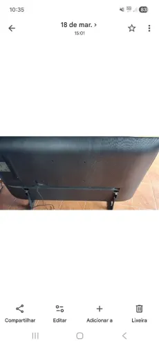 TV com display queimado