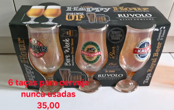 Taças de cerveja
