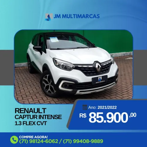 Renault Captur Intense 1.3 TB 16V Flex 5P AUT 2022