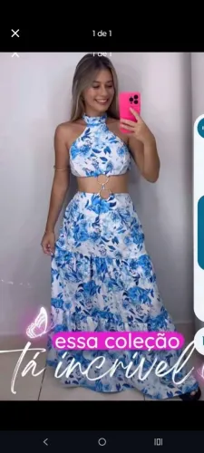 Vestido estampado veste P/M