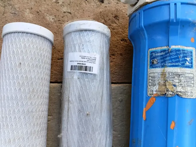 Filtro para caixa d'água Fortlev + filtro alcalino
