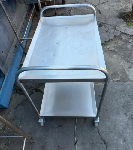 Carrinho aco inox