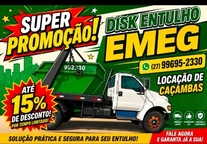 Disk entulho 