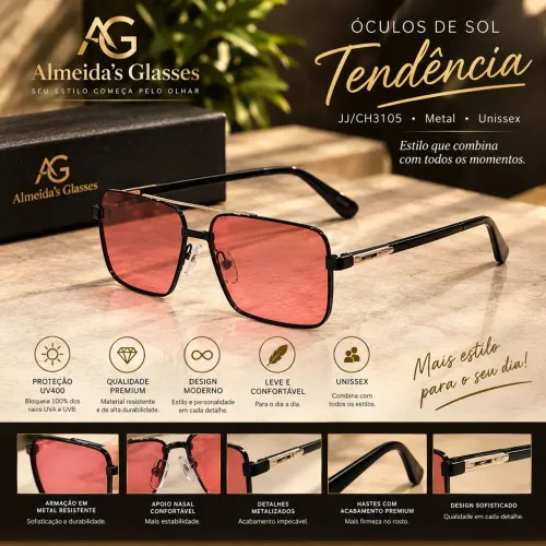 Oculos de Sol tendência.