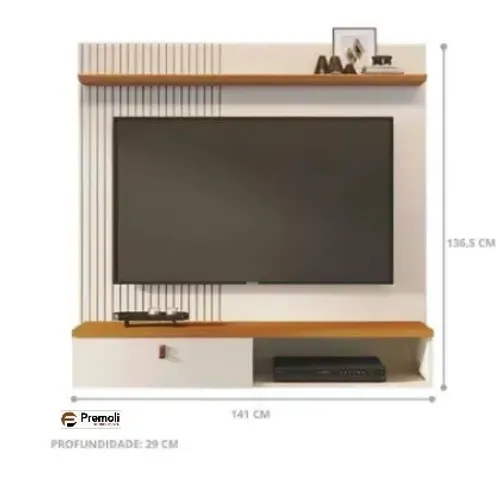 Painel Íris Largura: 141cm Cinamomo