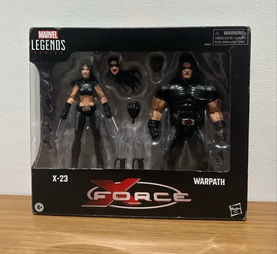 FIGURA Marvel LEGENDS X-23 E WARPATH