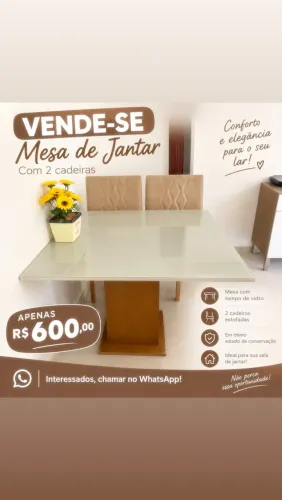 Mesa 4 lugares.