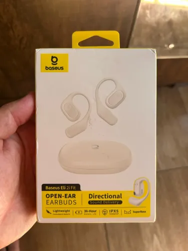 Fone de ouvido Bluetooth baseus Eli 2i fit novo