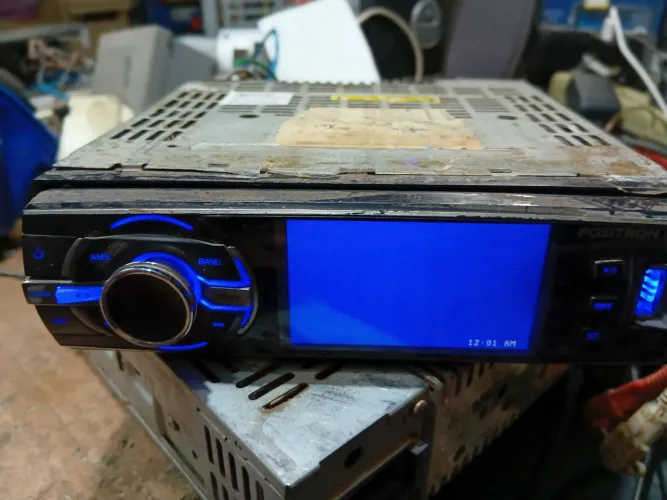Radio dvd usb positron sp4211av no estado para peças. 