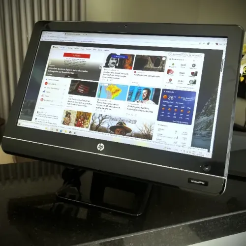 Computador All-in-One HP Omni 200 com Intel Core i3 e SSD 240GB