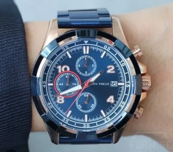 Relogio Philip London Azul com a Caixa Original