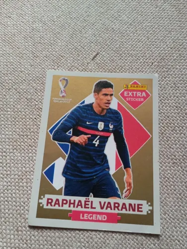 Figurinha Gold Varane 2022
