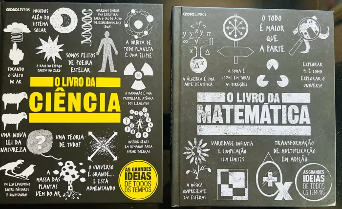 Combo Matemática + Ciências ? Capa Dura ? Promoção