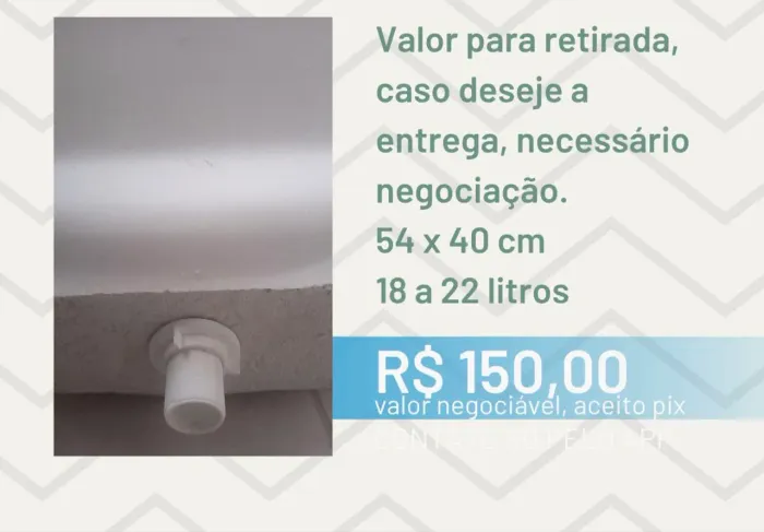 Tanque área de serviço