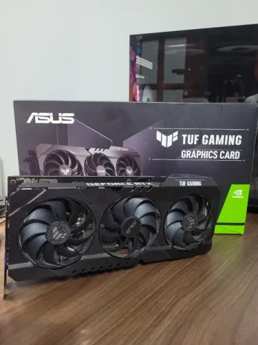 Placa de vídeo RTX 3070 Asus Gaming OC Triple Fan