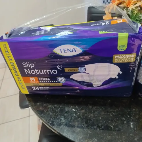 fralda geriátrica tena 80 cada pacote 