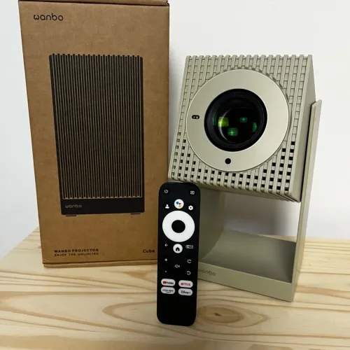 Projetor Xiaomi Wanbo Cube 2 Pró Android TV Licenciado Selado NOVO