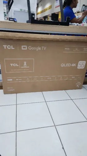 Tv tcl 55 polegadas 2 meses de uso